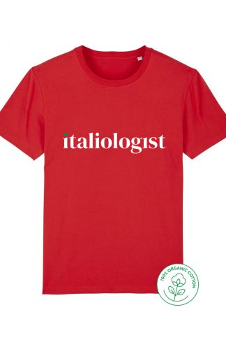 red italiologist t-shirt
