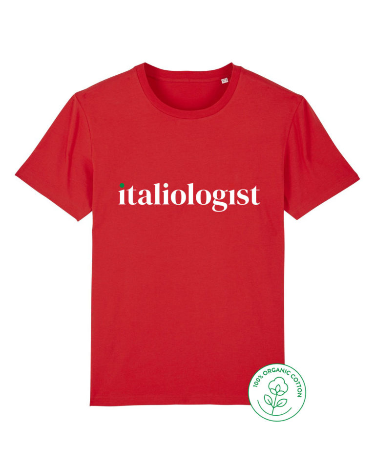 red italiologist t-shirt