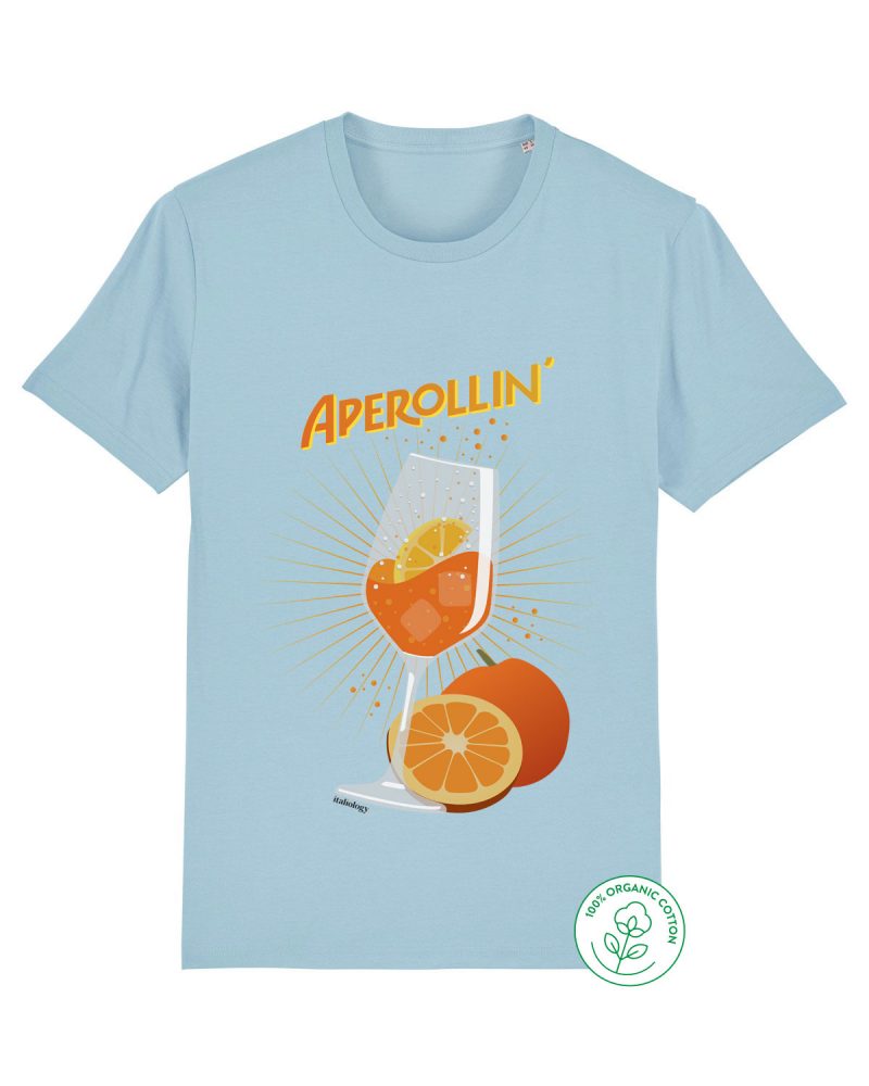 aperol t-shirt in light blue