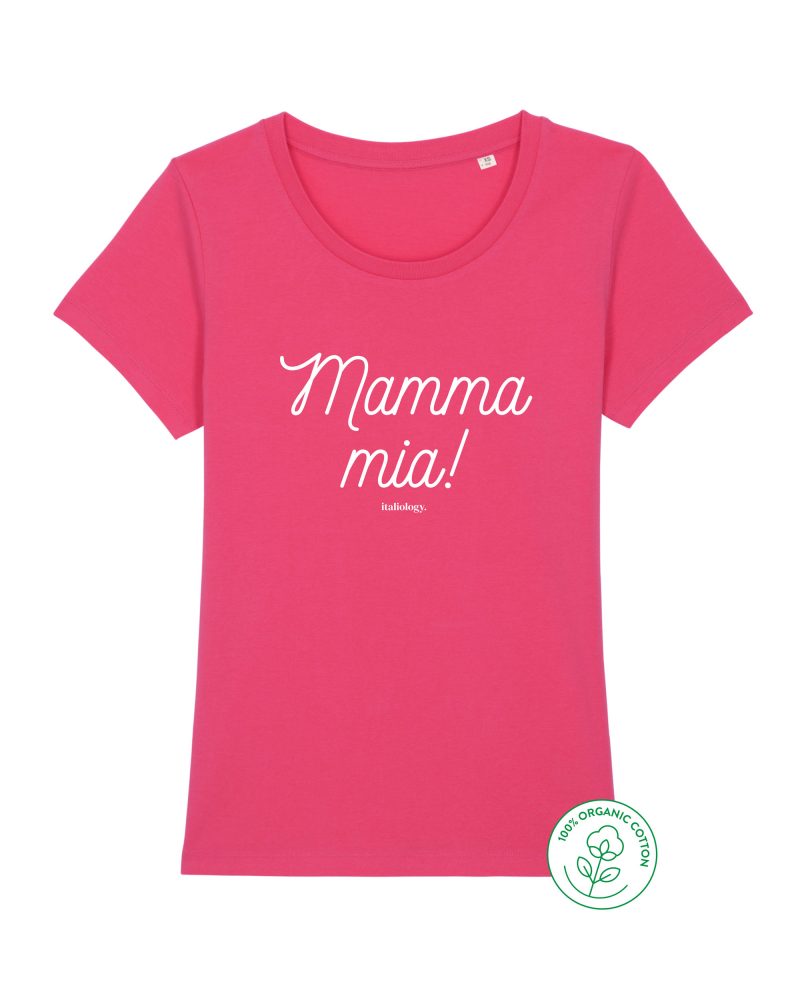 pink mamma mia tshirt