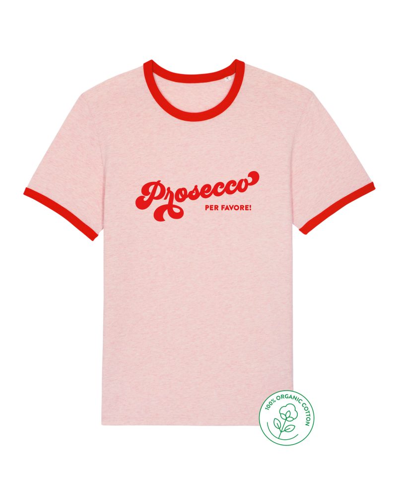 pink prosecco tshirt